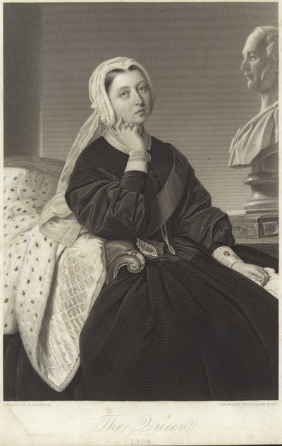 Retrato de la Reina Victoria de Albert Graefle